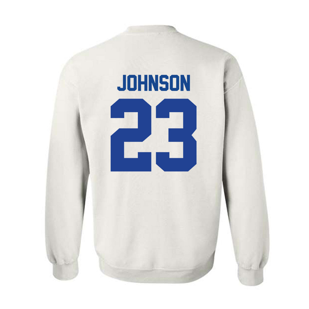 Kentucky - NCAA Men's Soccer : Lewis Johnson - Classic Shersey Crewneck Sweatshirt