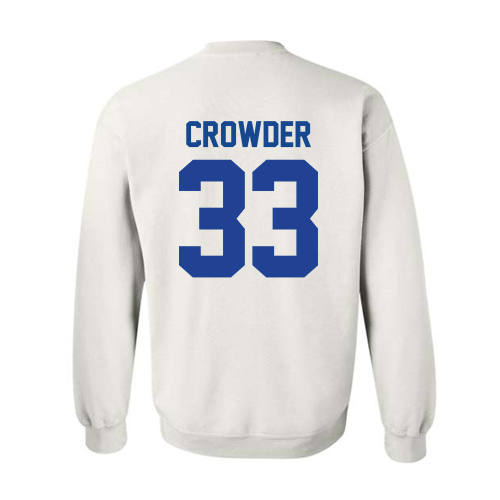 Kentucky - NCAA Football : Rico Crowder - Classic Shersey Crewneck Sweatshirt-1