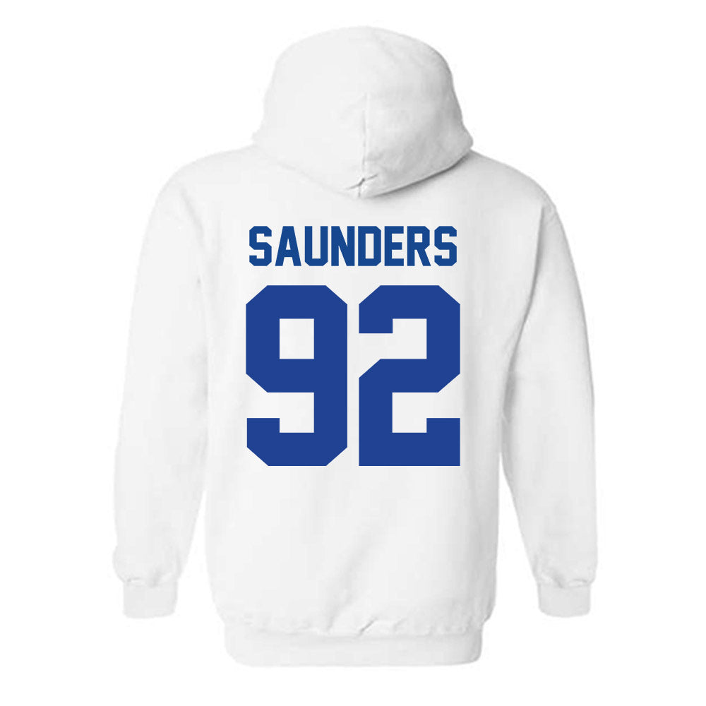 Kentucky - NCAA Football : Kahlil Saunders - Classic Shersey Hooded Sweatshirt-1