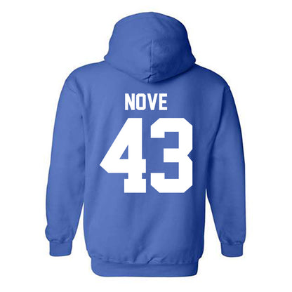 Kentucky - NCAA Baseball : Jackson Nove - Classic Shersey Hooded Sweatshirt-1