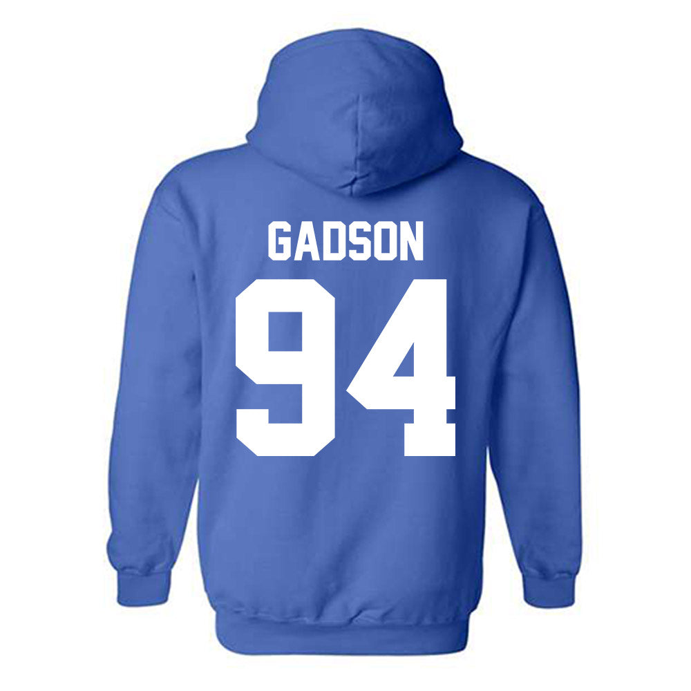 Kentucky - NCAA Football : Tavion Gadson - Classic Shersey Hooded Sweatshirt-1