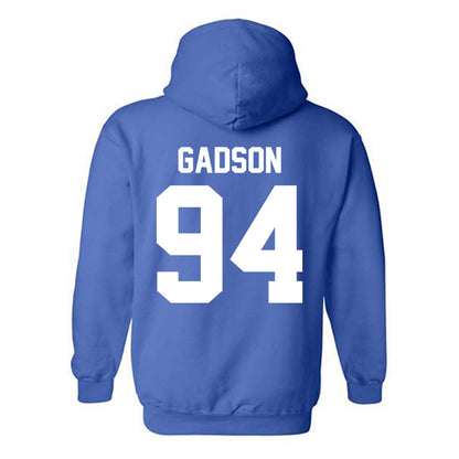 Kentucky - NCAA Football : Tavion Gadson - Classic Shersey Hooded Sweatshirt-1