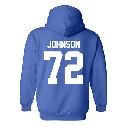 Kentucky - NCAA Football : Hayes Johnson - Classic Shersey Hooded Sweatshirt-1