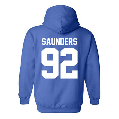Kentucky - NCAA Football : Kahlil Saunders - Classic Shersey Hooded Sweatshirt-1