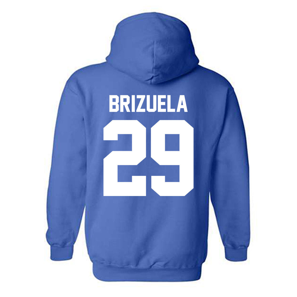 Kentucky - NCAA Men's Soccer : Joaquin Brizuela - Classic Shersey Hooded Sweatshirt-1
