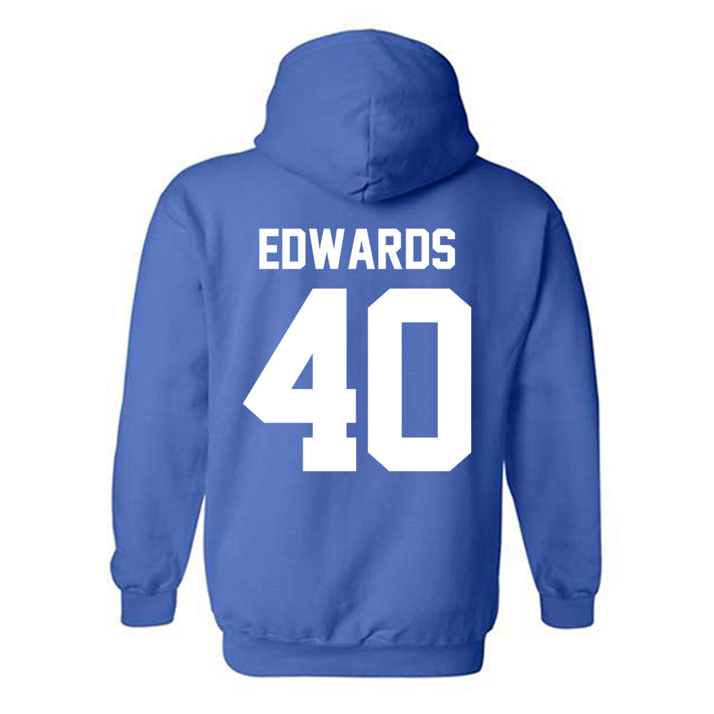 Kentucky - NCAA Football : Aumad Edwards - Classic Shersey Hooded Sweatshirt-1