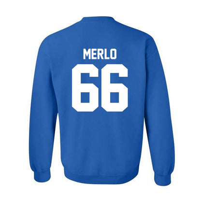 Kentucky - NCAA Football : Tino Merlo - Classic Shersey Crewneck Sweatshirt-1
