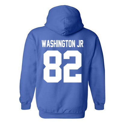 Kentucky - NCAA Football : David Washington Jr - Classic Shersey Hooded Sweatshirt-1