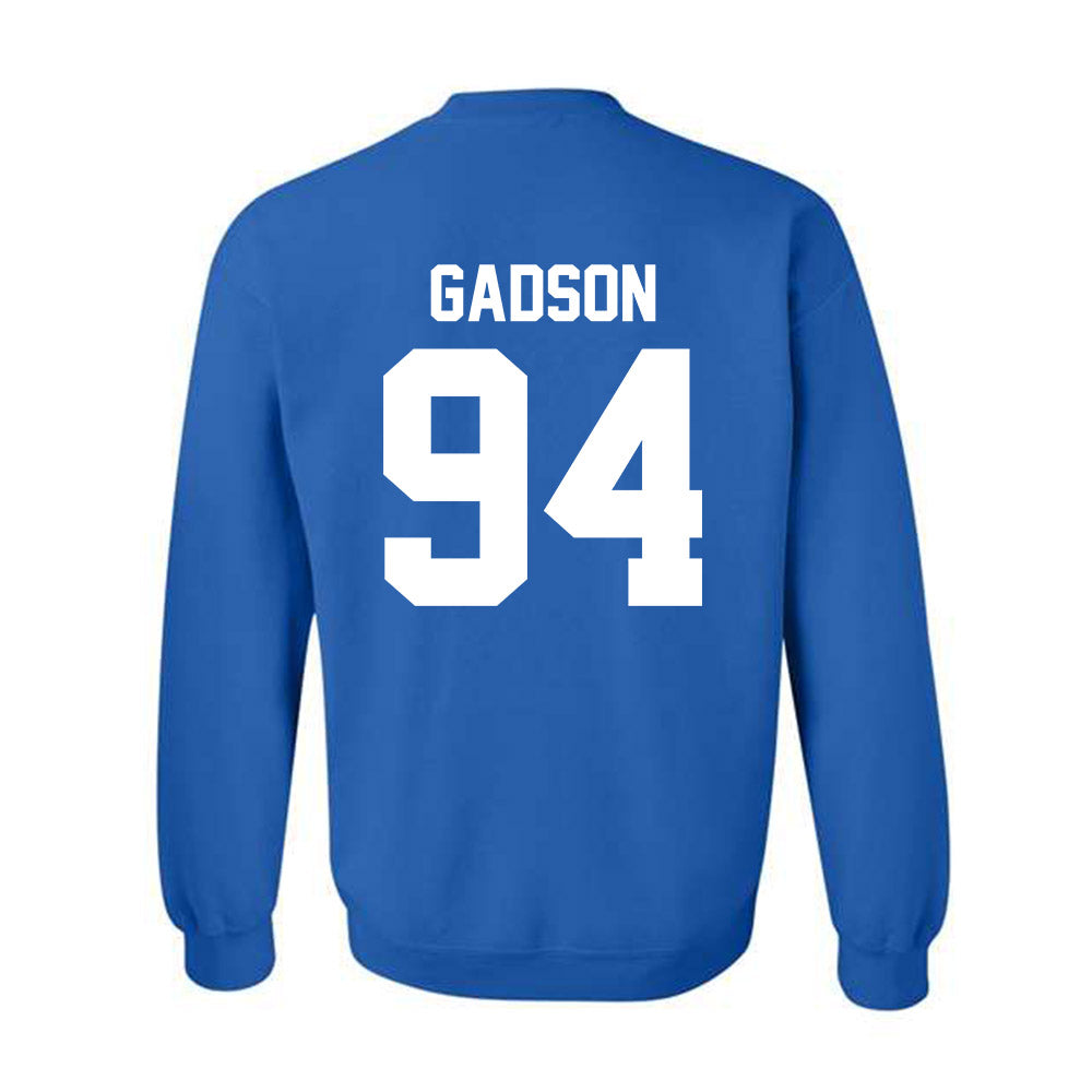 Kentucky - NCAA Football : Tavion Gadson - Classic Shersey Crewneck Sweatshirt-1