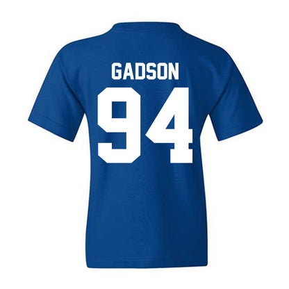 Kentucky - NCAA Football : Tavion Gadson - Classic Shersey Youth T-Shirt-1