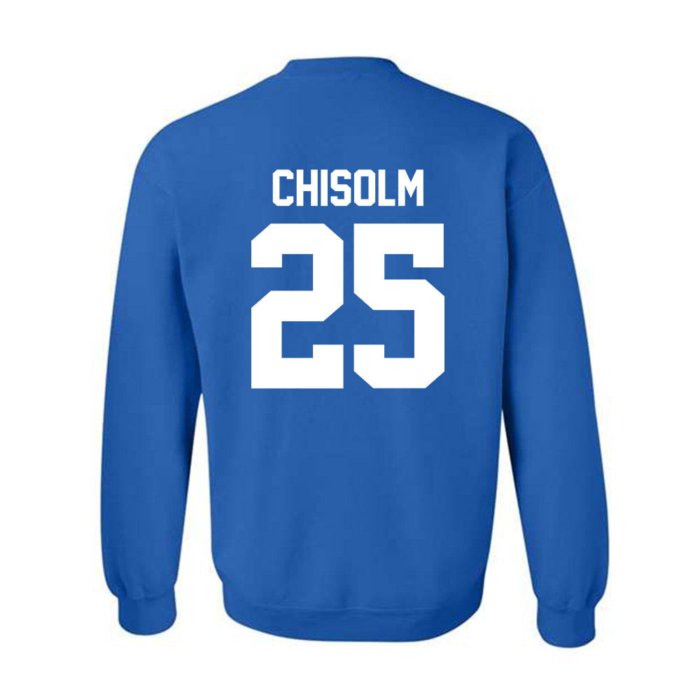 Kentucky - NCAA Men's Soccer : Isaiah Chisolm - Classic Shersey Crewneck Sweatshirt-1