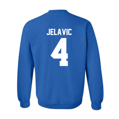 Kentucky - NCAA Men's Basketball : Andrija Jelavic - Classic Shersey Crewneck Sweatshirt-1