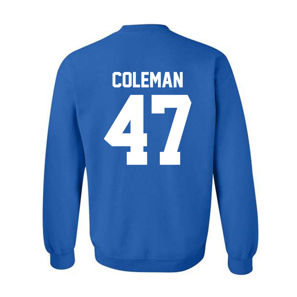 Kentucky - NCAA Baseball : William Coleman - Classic Shersey Crewneck Sweatshirt-1