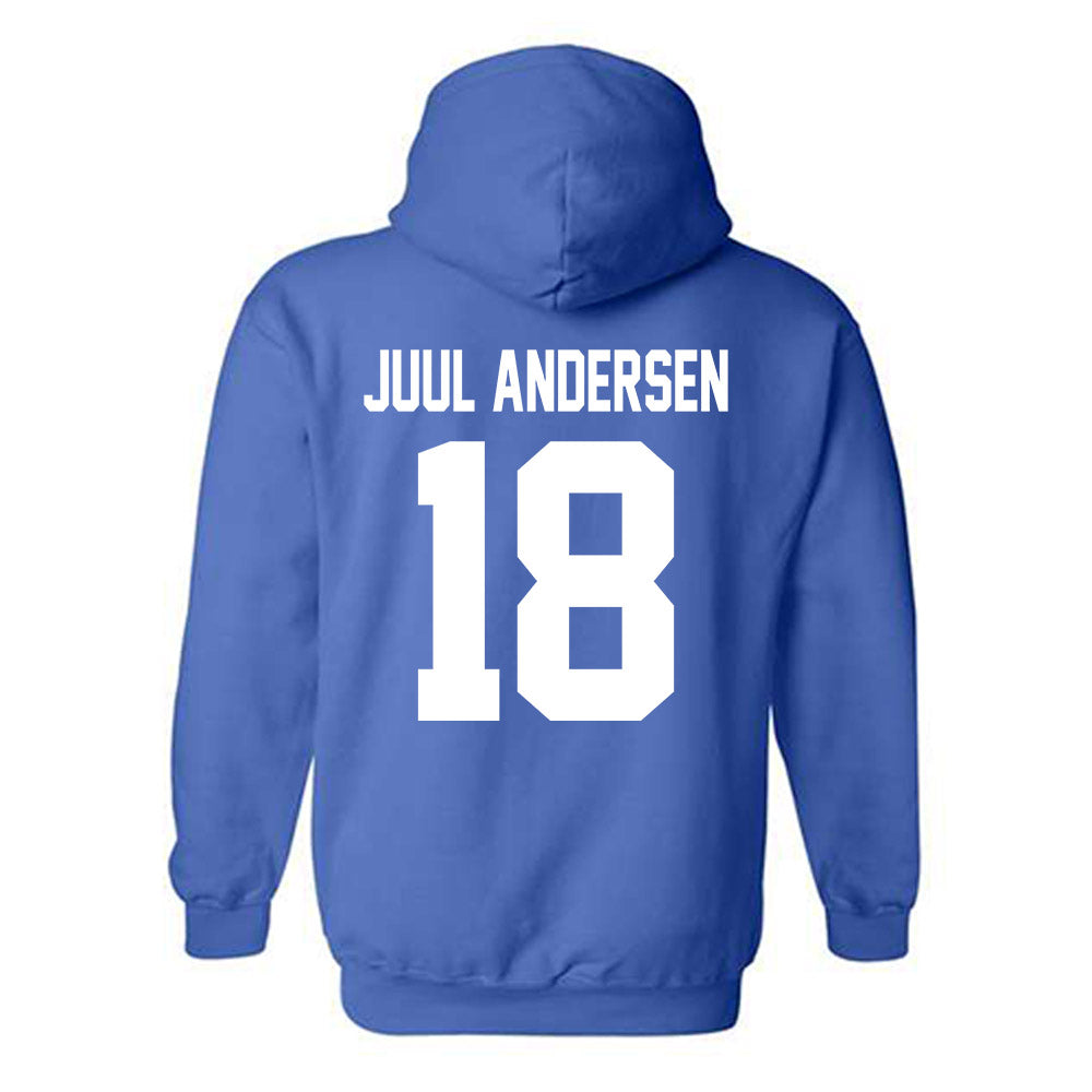 Kentucky - NCAA Men's Soccer : Marcus Juul Andersen - Classic Shersey Hooded Sweatshirt-1