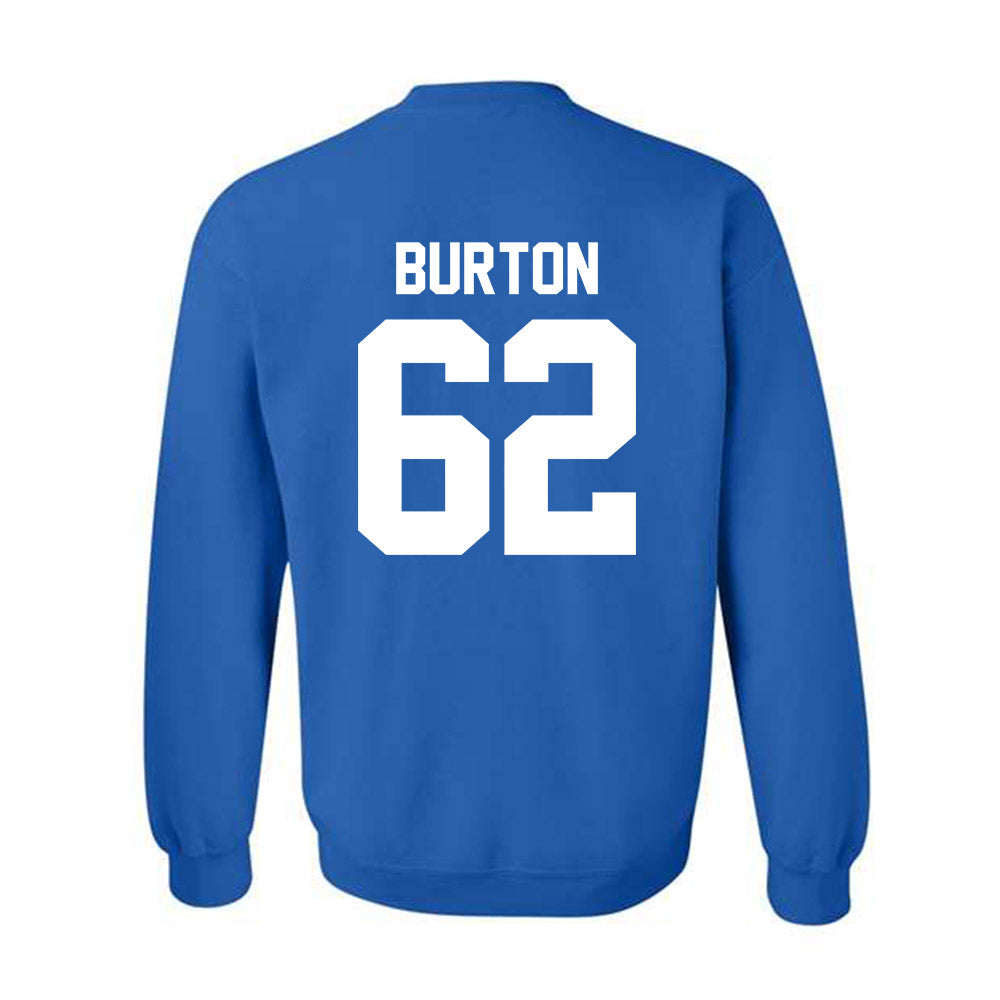 Kentucky - NCAA Football : Jager Burton - Classic Shersey Crewneck Sweatshirt-1