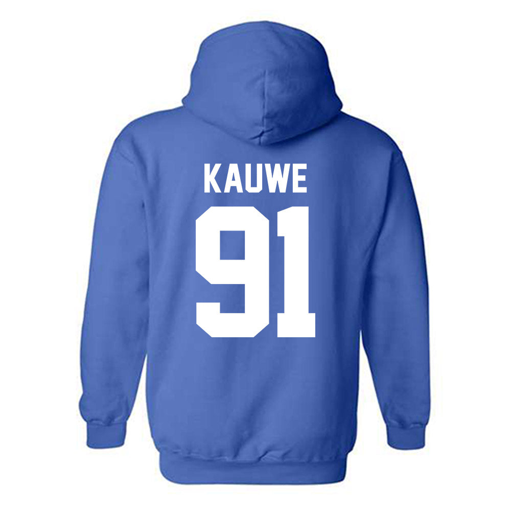 Kentucky - NCAA Football : Jacob Kauwe - Classic Shersey Hooded Sweatshirt-1
