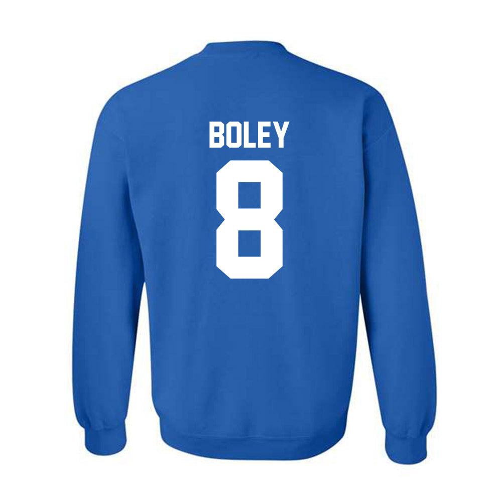 Kentucky - NCAA Football : Cutter Boley - Classic Shersey Crewneck Sweatshirt-1