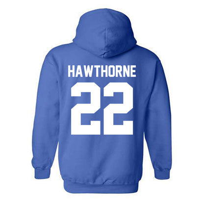 Kentucky - NCAA Men's Basketball : Braydon Hawthorne - Classic Shersey Hooded Sweatshirt-1