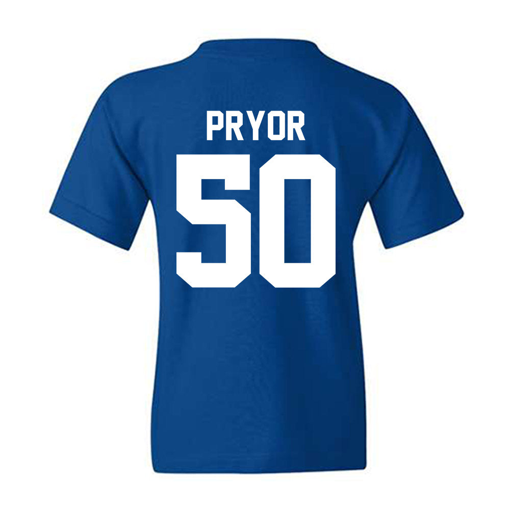 Kentucky - NCAA Baseball : Will Pryor - Classic Shersey Youth T-Shirt-1