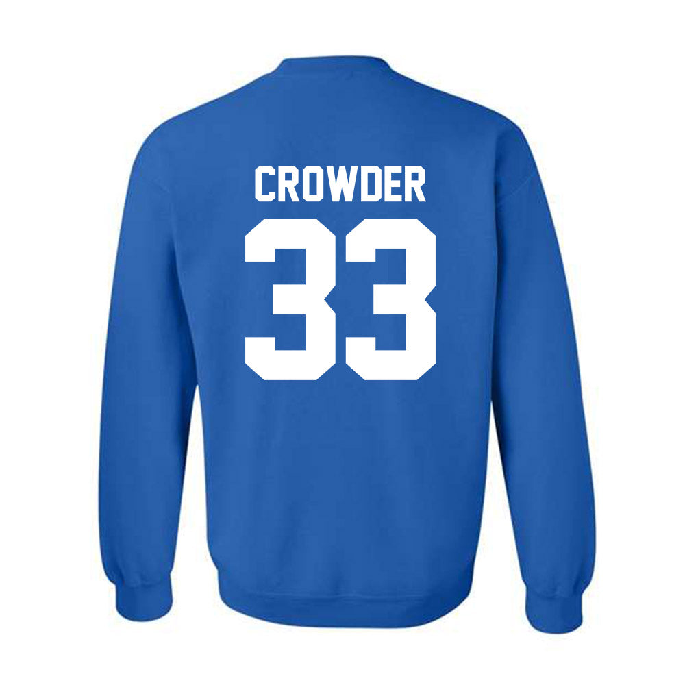 Kentucky - NCAA Football : Rico Crowder - Classic Shersey Crewneck Sweatshirt-1