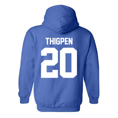 Kentucky - NCAA Women's Volleyball : Asia Thigpen - Classic Shersey Hooded Sweatshirt-1