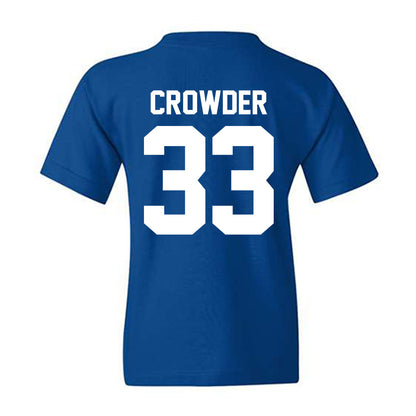 Kentucky - NCAA Football : Rico Crowder - Classic Shersey Youth T-Shirt-1