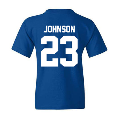 Kentucky - NCAA Men's Soccer : Lewis Johnson - Classic Shersey Youth T-Shirt