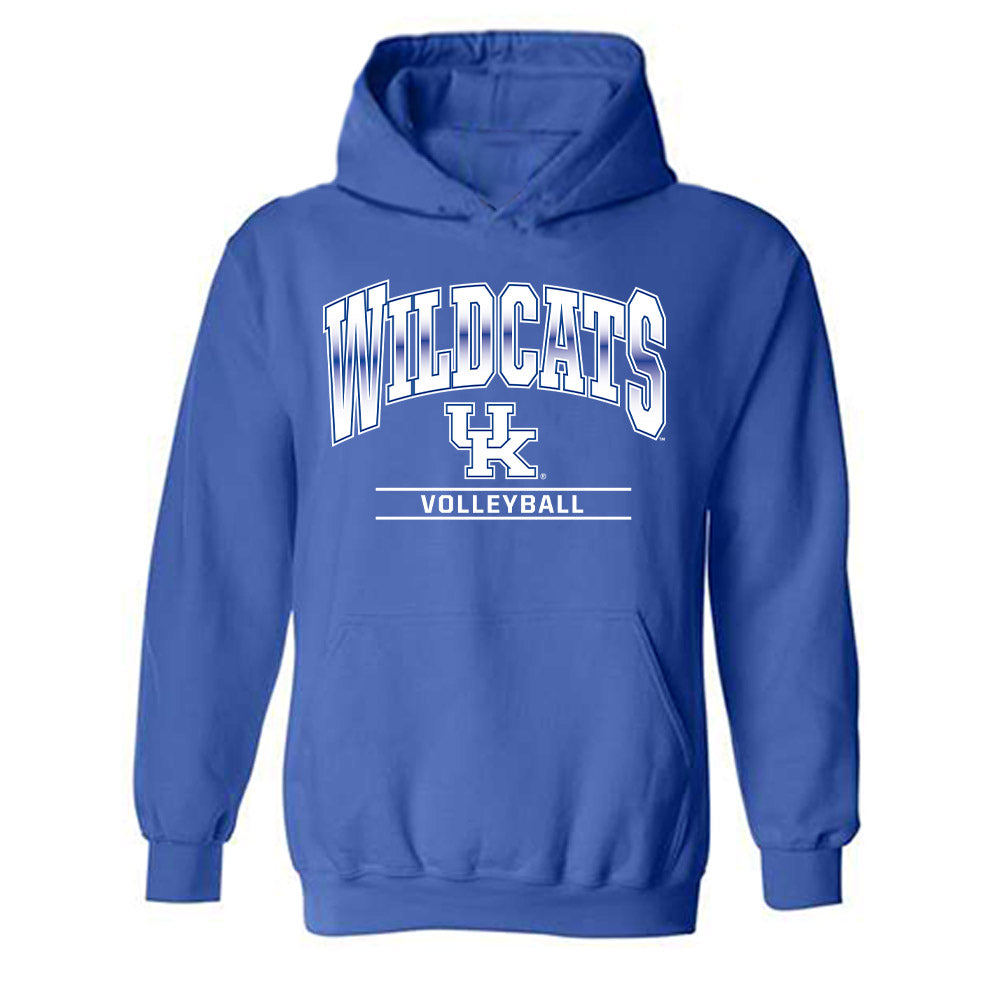 Kentucky - NCAA Women's Volleyball : Elizabeth Carr - Classic Shersey Hooded Sweatshirt-0