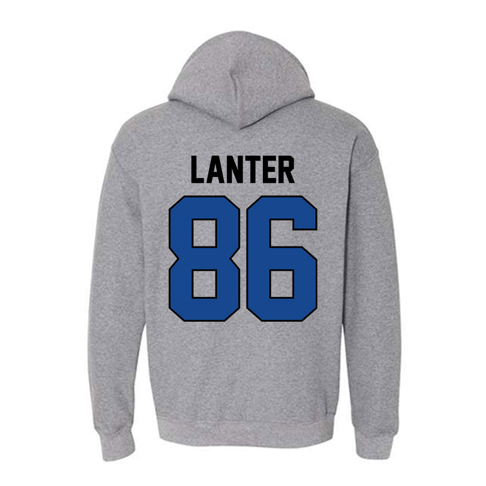 Kentucky - NCAA Football : Cole Lanter - Classic Shersey Hooded Sweatshirt-1