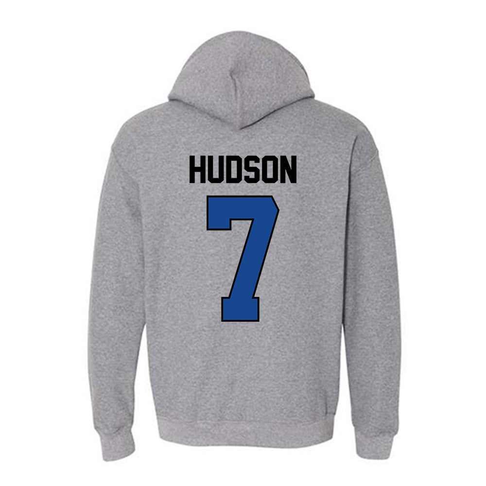 Kentucky - NCAA Women's Volleyball : Eva Hudson - Classic Shersey Hooded Sweatshirt-1