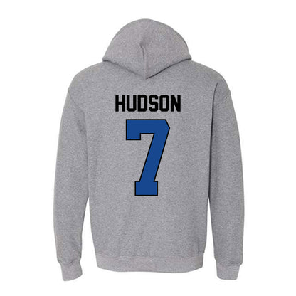 Kentucky - NCAA Women's Volleyball : Eva Hudson - Classic Shersey Hooded Sweatshirt-1
