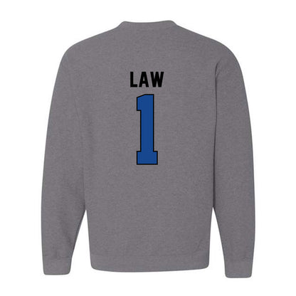 Kentucky - NCAA Football : Kendrick Law - Classic Shersey Crewneck Sweatshirt-1