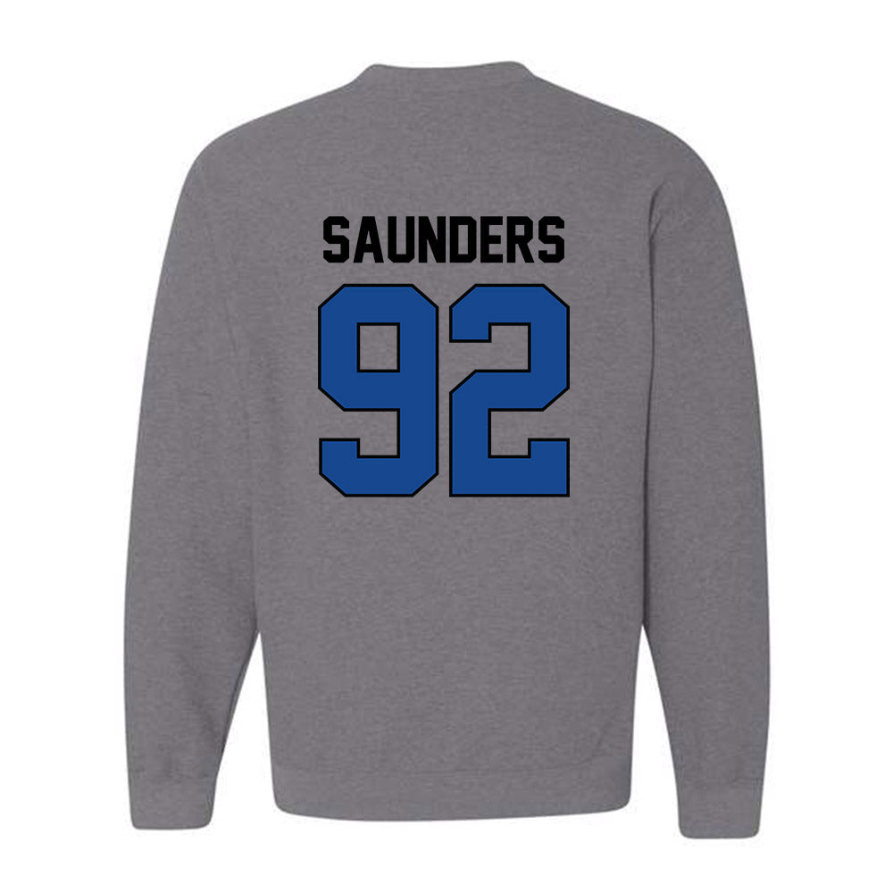 Kentucky - NCAA Football : Kahlil Saunders - Classic Shersey Crewneck Sweatshirt-1