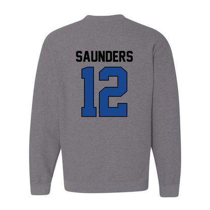 Kentucky - NCAA Football : Stone Saunders - Classic Shersey Crewneck Sweatshirt-1