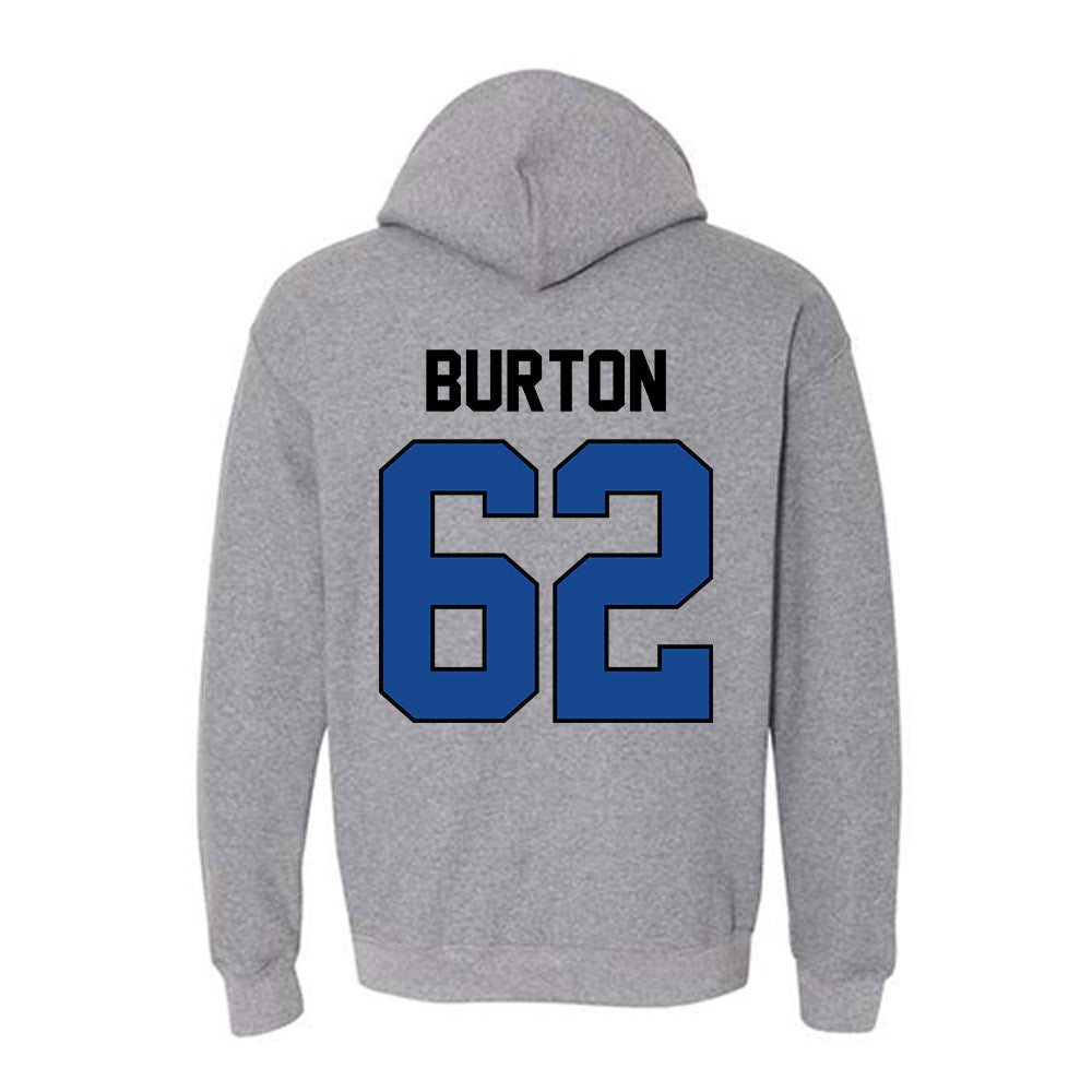 Kentucky - NCAA Football : Jager Burton - Classic Shersey Hooded Sweatshirt-1