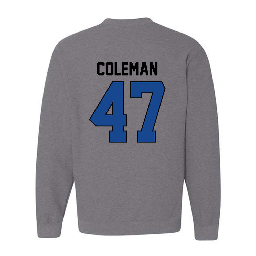 Kentucky - NCAA Baseball : Will Coleman - Classic Shersey Crewneck Sweatshirt-1