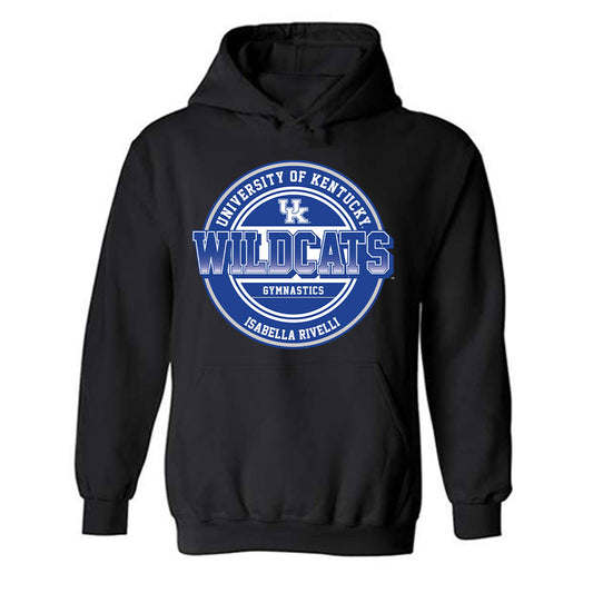 Kentucky - NCAA Women's Gymnastics : Isabella Rivelli - Classic Fashion Shersey Hooded Sweatshirt-0