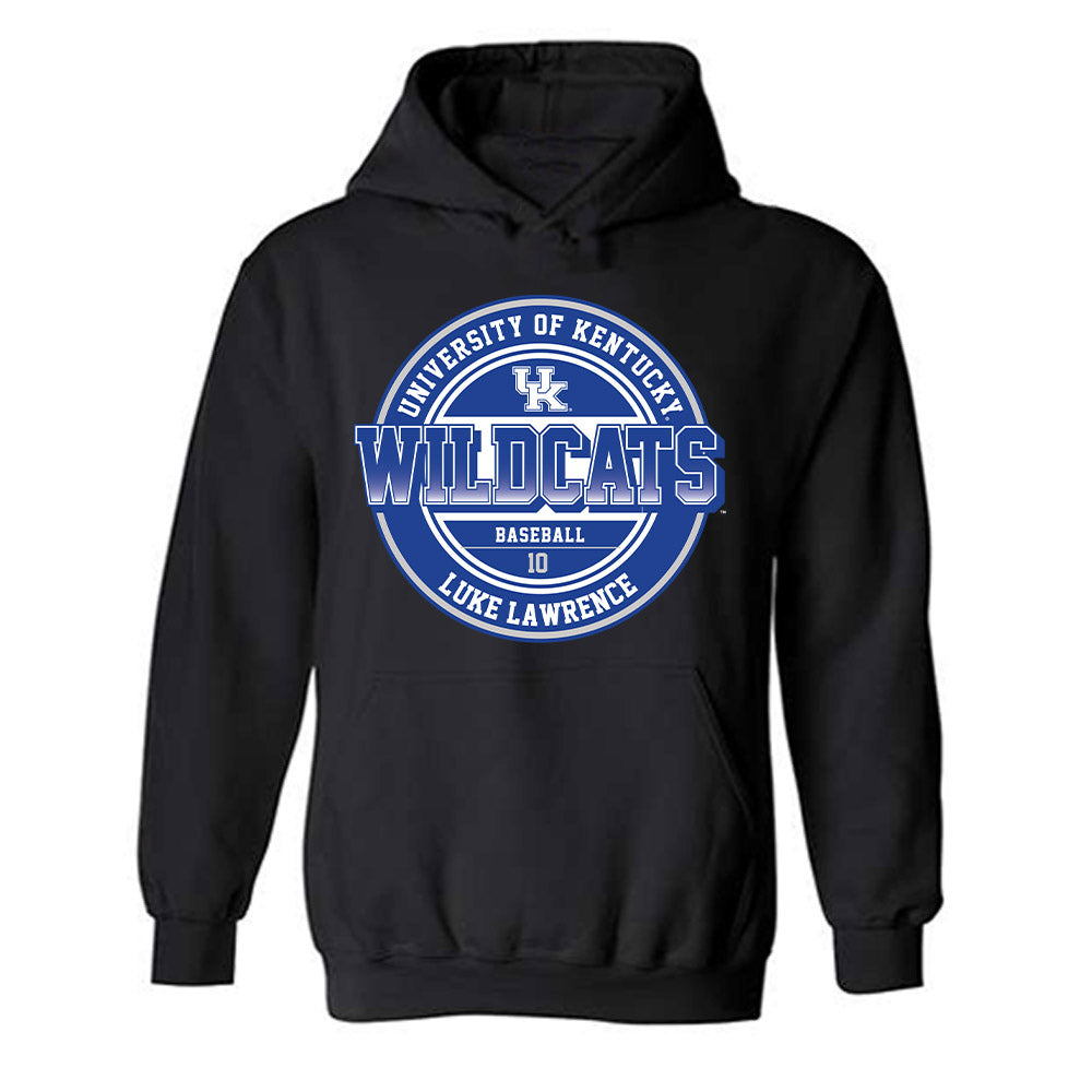 Kentucky - NCAA Baseball : Luke Lawrence - Classic Fashion Shersey Hooded Sweatshirt