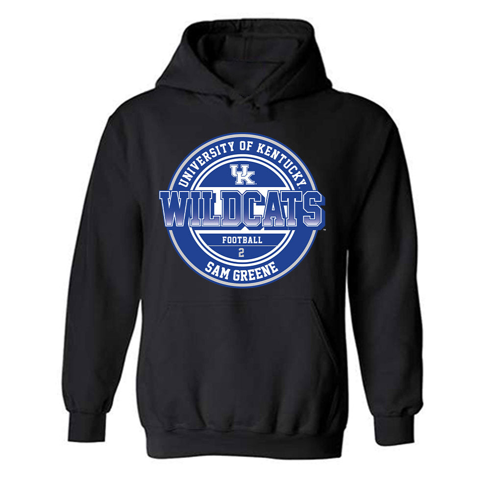 Kentucky - NCAA Football : Sam Greene - Classic Fashion Shersey Hooded Sweatshirt-0