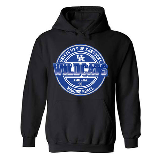 Kentucky - NCAA Football : MiQuise Grace - Classic Fashion Shersey Hooded Sweatshirt-0