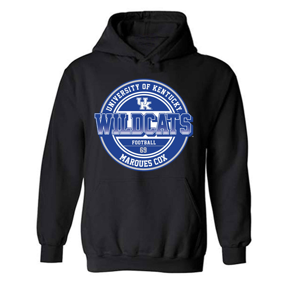 Kentucky - NCAA Football : Marques Cox - Classic Fashion Shersey Hooded Sweatshirt