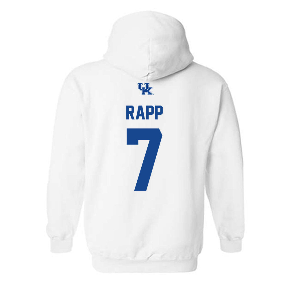 Kentucky - NCAA Women's Soccer : Catherine Rapp - Classic Shersey Hooded Sweatshirt-1