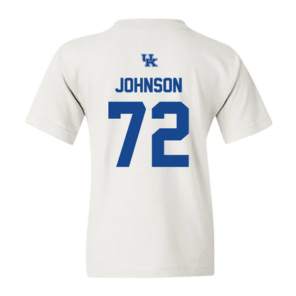 Kentucky - NCAA Football : Hayes Johnson - Classic Shersey Youth T-Shirt-1