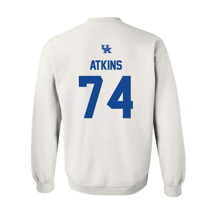 Kentucky - NCAA Football : Jermiel Atkins - Classic Shersey Crewneck Sweatshirt-1