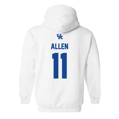Kentucky - NCAA Football : Beau Allen - Classic Shersey Hooded Sweatshirt-1