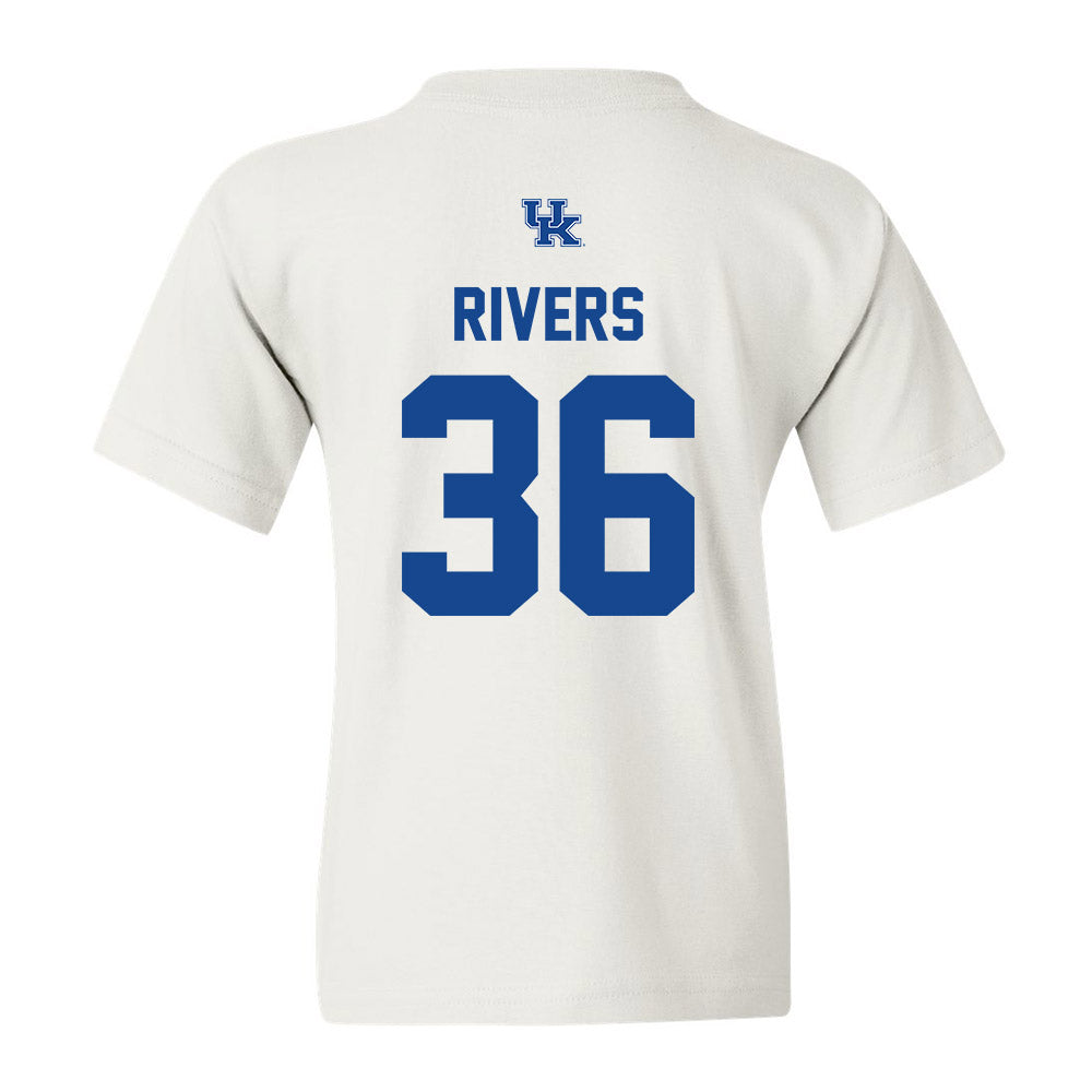 Kentucky - NCAA Football : Chy Rivers - Classic Fashion Shersey Youth T-Shirt