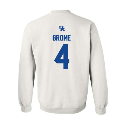 Kentucky - NCAA Women's Volleyball : Emma Grome - Classic Fashion Shersey Crewneck Sweatshirt