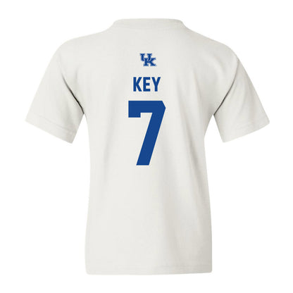 Kentucky - NCAA Women's Basketball : Teonni Key - Classic Fashion Shersey Youth T-Shirt