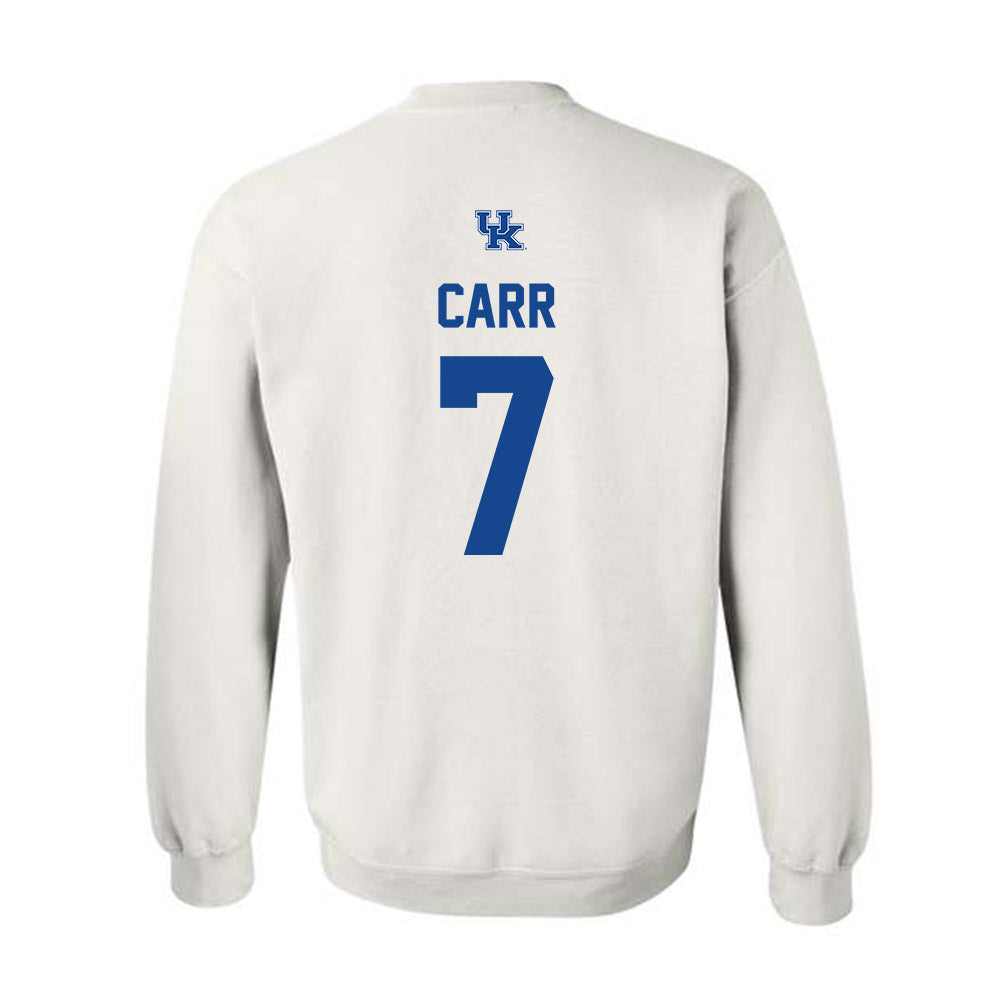 Kentucky - NCAA Men's Basketball : Andrew Carr - Classic Fashion Shersey Crewneck Sweatshirt