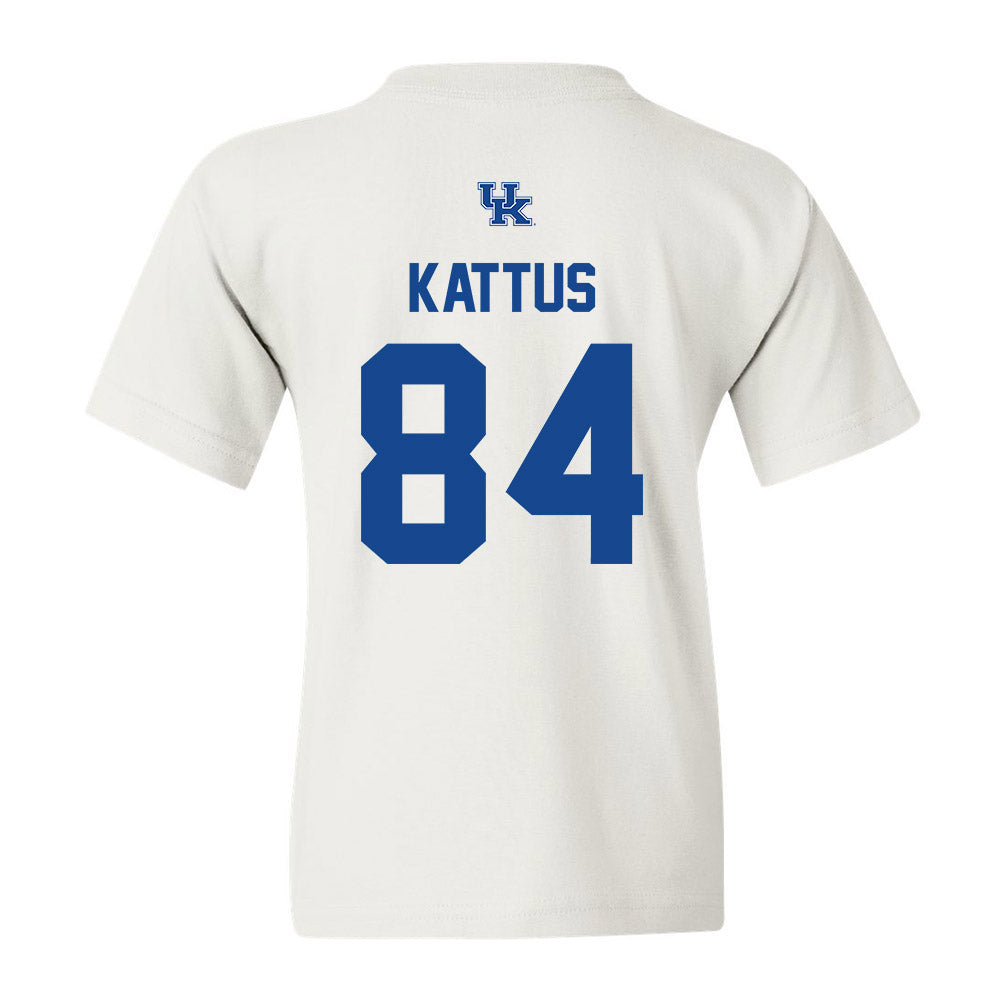 Kentucky - NCAA Football : Josh Kattus - Classic Fashion Shersey Youth T-Shirt